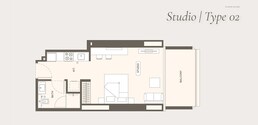 456 Sq. Ft. Studio in Binghatti Ivory