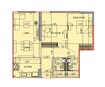 Binghatti Jasmine 2 Beds Layout