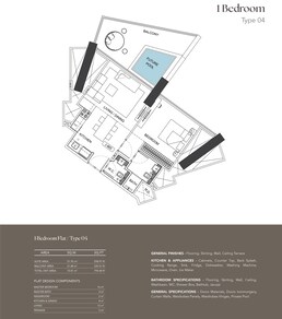 1 Bed 794 Sq. Ft. Apartment in Binghatti Phantom