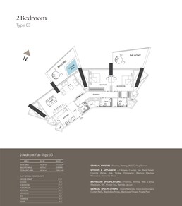 2 Beds 1589 Sq. Ft. Apartment in Binghatti Phantom