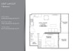 Binghatti Point 1 Bed Layout