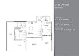 2 Beds 1426 Sq. Ft. Apartment in Binghatti Point