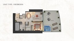 1 Bed 967 Sq. Ft. Apartment in Binghatti Skyblade