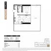 Binghatti Starlight 1 Bed Layout