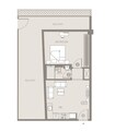 Binghatti Trillionaire Residences 1 Bed Layout