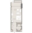 Binghatti Trillionaire Residences Studio Layout
