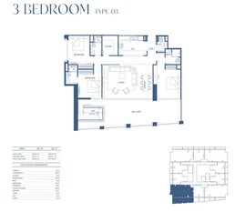 3 Beds 1979 Sq. Ft. Apartment in Binghatti Twilight