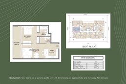 1 Bed 788 Sq. Ft. Apartment in Bithaus Aero 1
