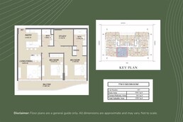 2 Beds 1209 Sq. Ft. Apartment in Bithaus Aero 1