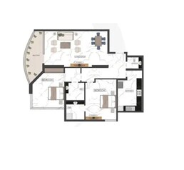 2 Beds 1130 Sq. Ft. Apartment in Blanco Paradise View 1