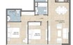 Bloom Heights 2 Beds Layout