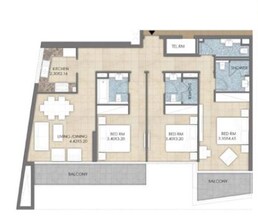 3 Beds 1479 Sq. Ft. Apartment in Bloom Heights