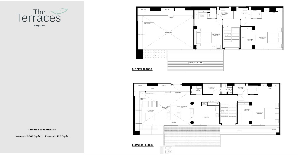 Bolton The Terraces 3 Beds Layout