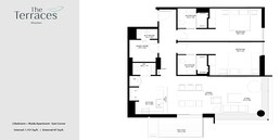 2 Beds 1238 Sq. Ft. Apartment in Boston The Terraces