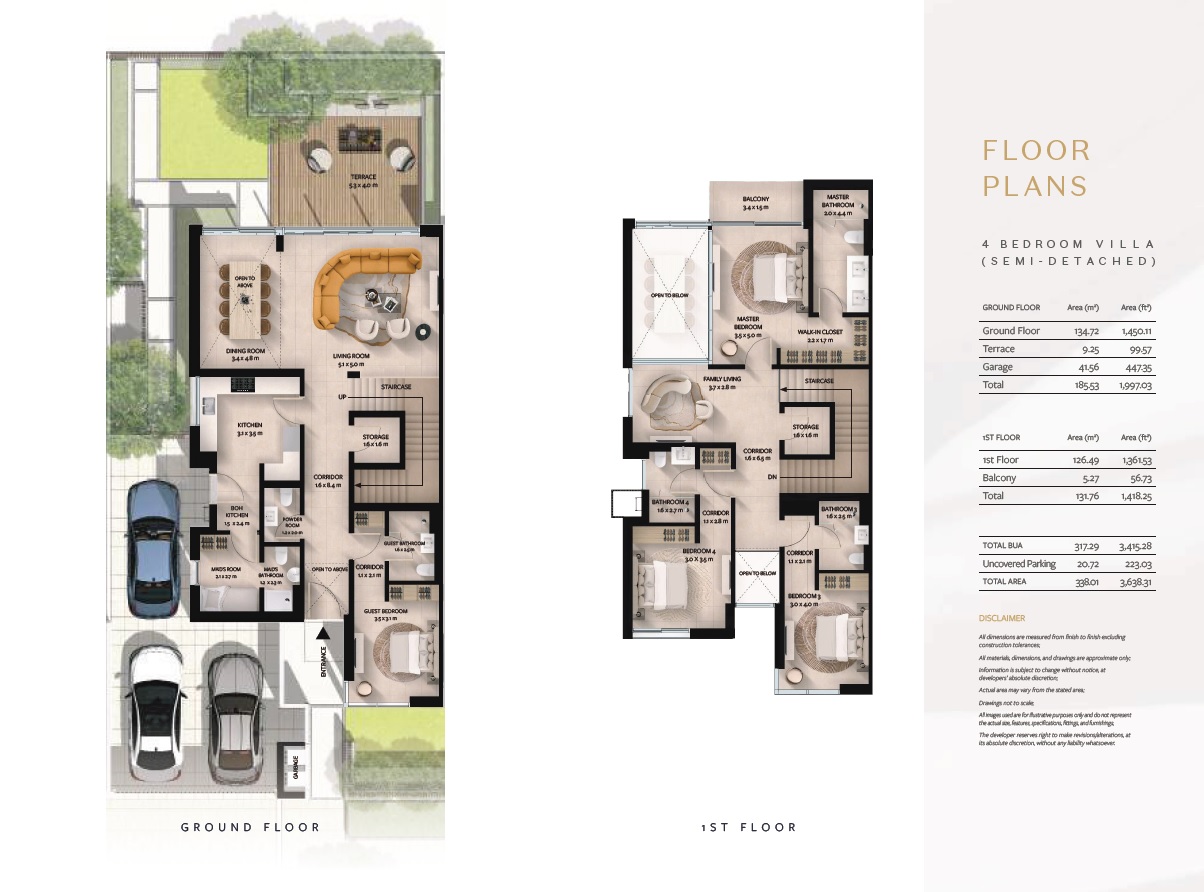 BT Raiha 4 Beds Layout
