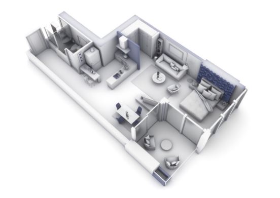 Cayan Cantara Studio Layout