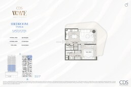 1 Bed 1006 Sq. Ft. Apartment in CDS Wave