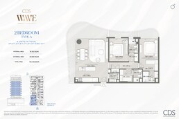 2 Beds 1531 Sq. Ft. Apartment in CDS Wave