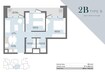 Century Alba Tower 2 Beds Layout