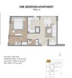 Condor Concept 7 Residences 1 Bed Layout