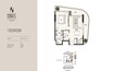 Condor Sonate Residences 1 Bed Layout