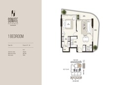 1 Bed 1024 Sq. Ft. Apartment in Condor Sonate Residences
