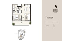 1 Bed 806 Sq. Ft. Apartment in Condor Sonate Residences