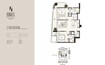 Condor Sonate Residences 2 Beds Layout