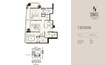 Condor Sonate Residences 2 Beds Layout