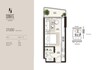 Condor Sonate Residences Studio Layout