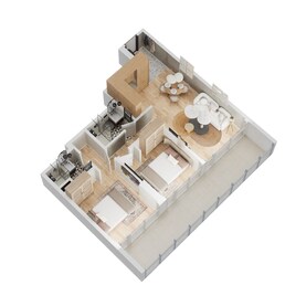 2 Beds 1256 Sq. Ft. Apartment in Confident Lancaster