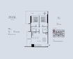 Consolidated Amal Tower 1 Bed Layout