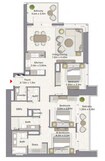 Emaar Creek Rise 3 Beds Layout