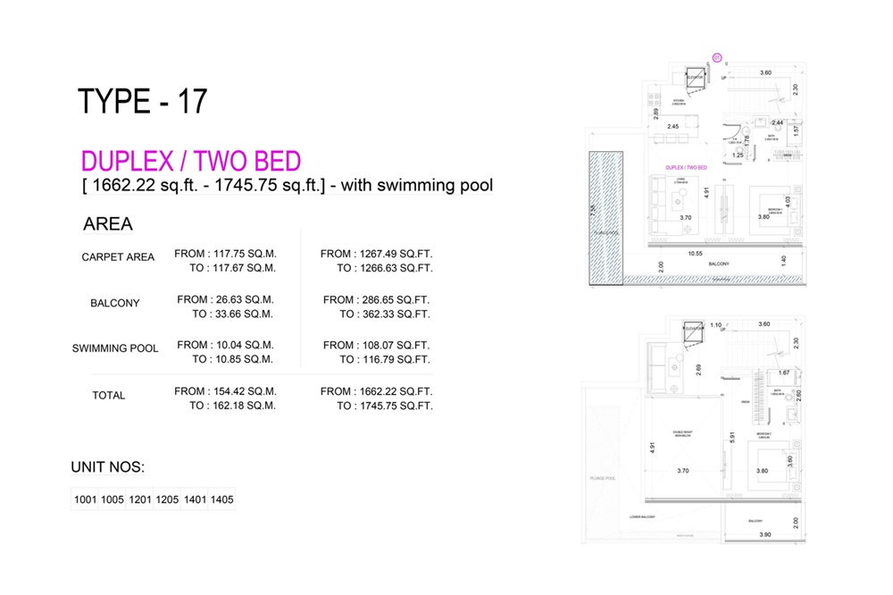 2 Beds 1746 Sq. Ft. Apartment in Crystal Bay Vue