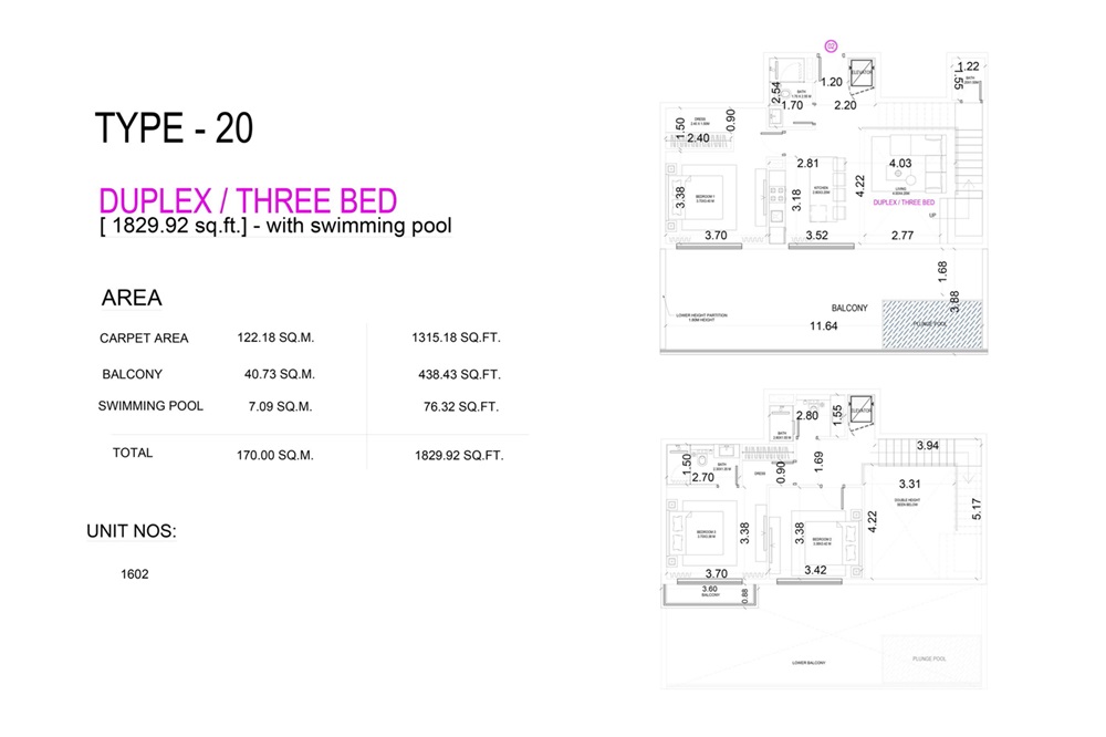 3 Beds 1830 Sq. Ft. Apartment in Crystal Bay Vue