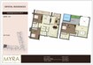 Crystal Residence Apartments 3 Beds Layout