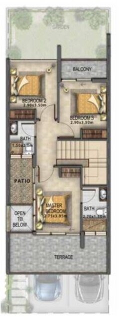 3 Beds 1721 Sq. Ft. Apartment in Damac Akoya Manarola