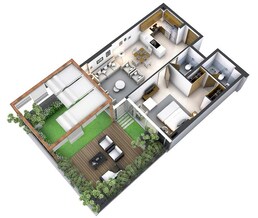 1 Bed 1396 Sq. Ft. Apartment in Damac All Seasons Terrace Apartments