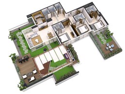 3 Beds 3237 Sq. Ft. Apartment in Damac All Seasons Terrace Apartments