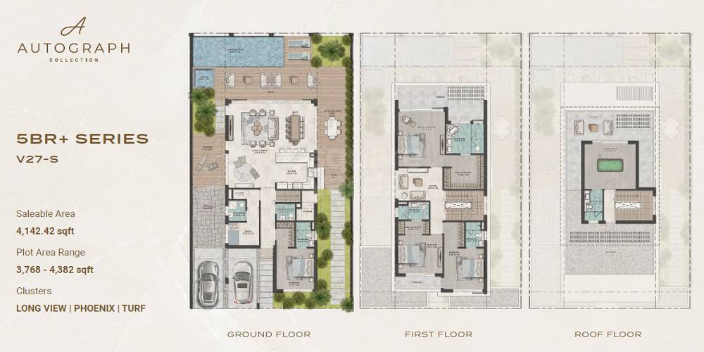 5 Beds 4142 Sq. Ft. Villa in Damac Autograph Collection