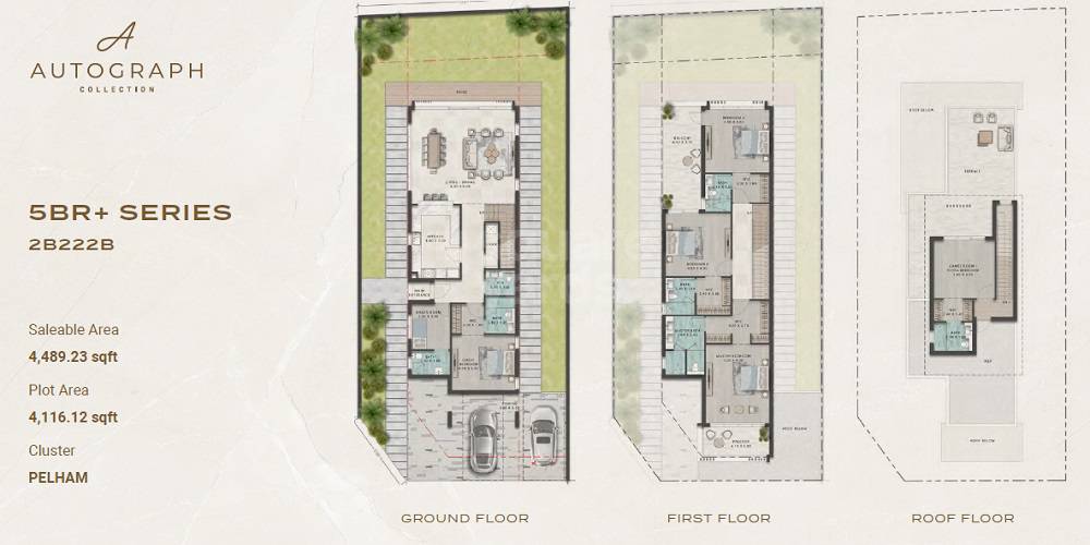 5 Beds 4489 Sq. Ft. Villa in Damac Autograph Collection