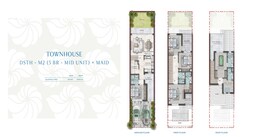 5 Beds 2829 Sq. Ft. Townhouse in Damac Barbados Villas