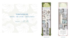 4 Beds 2185 Sq. Ft. Townhouse in Damac Cuba