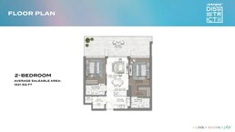 2 Beds 1221 Sq. Ft. Apartment in Damac District