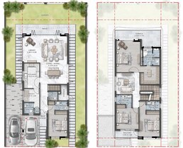 5 Beds 4059 Sq. Ft. Villa in Damac Gems Estate