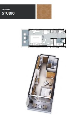 383 Sq. Ft. Studio in Damac Ghalia Constella
