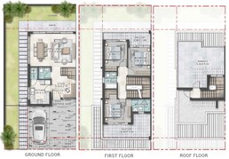 3 Beds 1721 Sq. Ft. Townhouse in Damac Hills Camelia