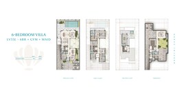 6 Beds 10671 Sq. Ft. Villa in Damac Islands