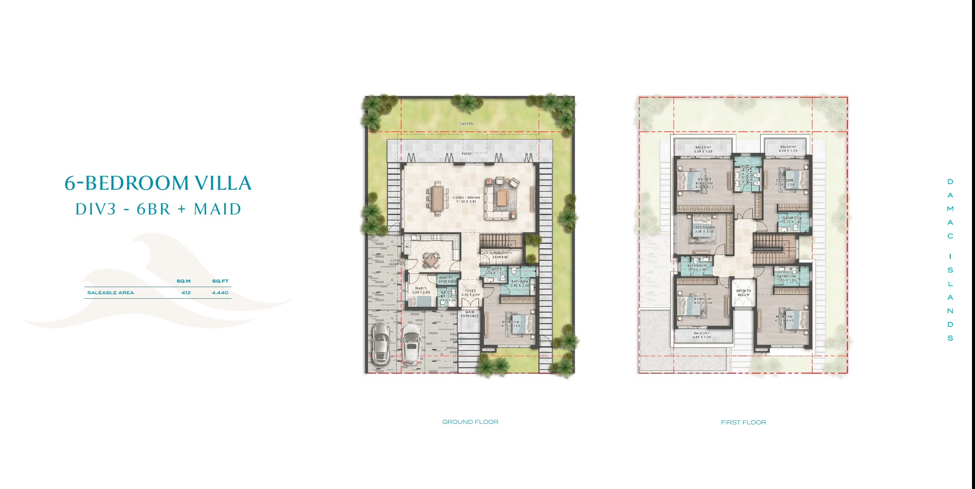Damac Islands 6 Layout