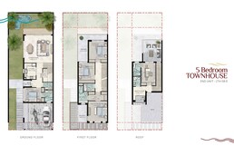 5 Beds 3268 Sq. Ft. Townhouse in Damac Lagoons Costa Brava